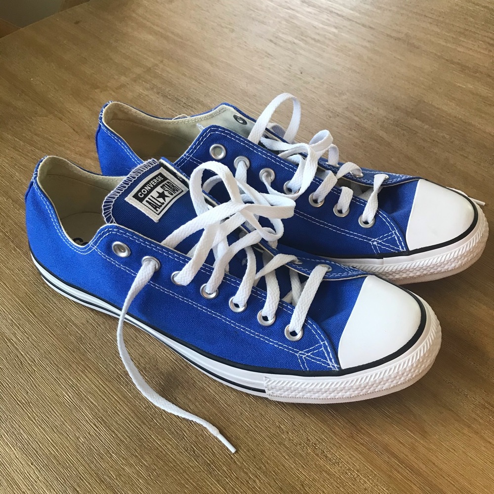 Blue Converse Shoes